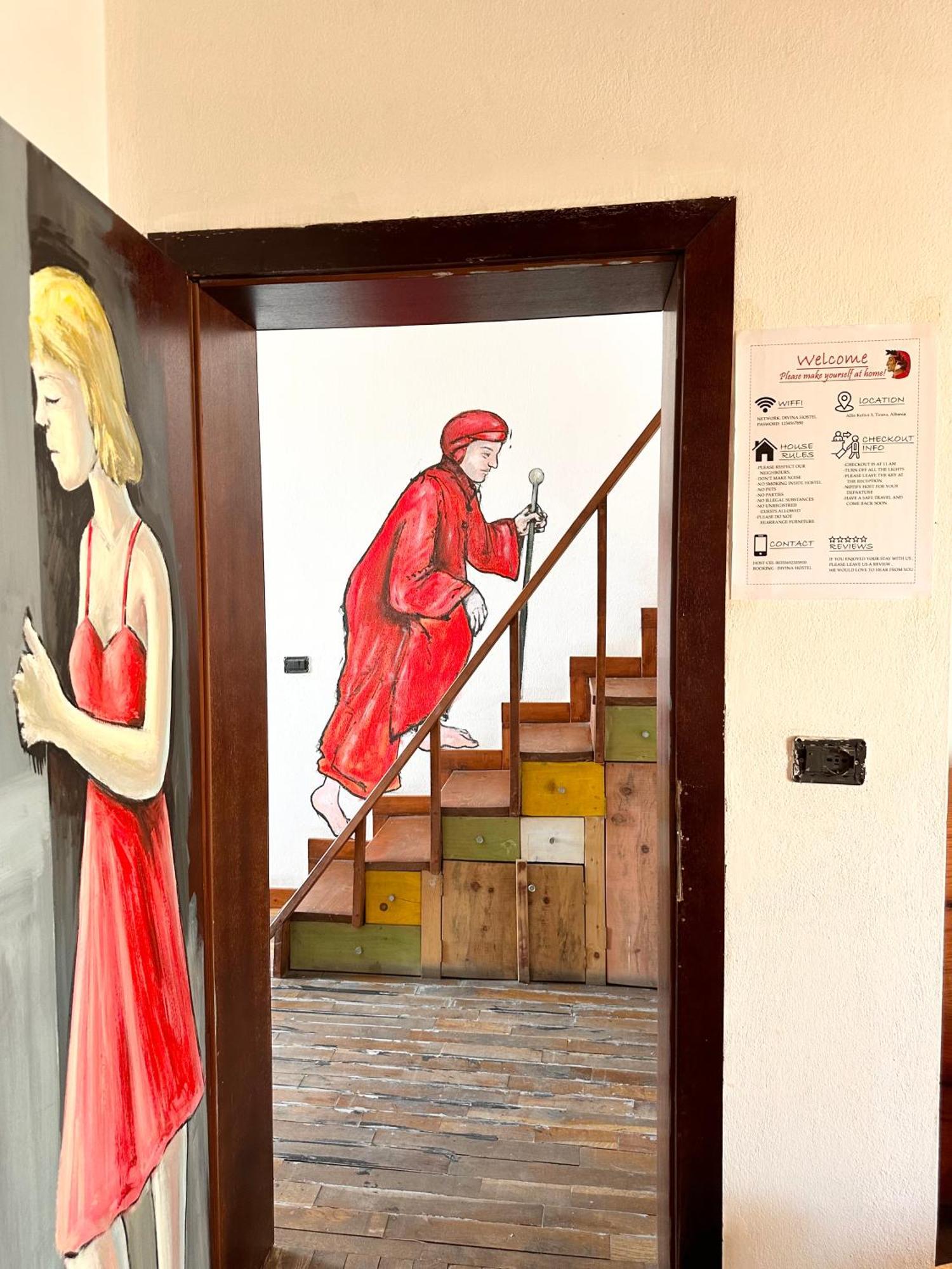 טיראנה Divina Hostel מראה חיצוני תמונה